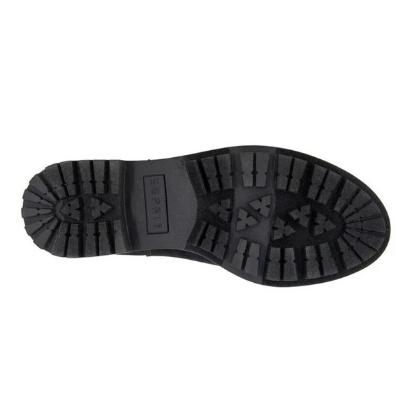 NWOT Women's Esprit Sutton Chelsea Boots Black Faux Suede Various Sizes - Picture 6 of 6